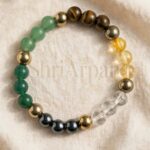 Dhanyog 7 Chakra Bracelet - Natural Bead Bracelet with Lab Certificate