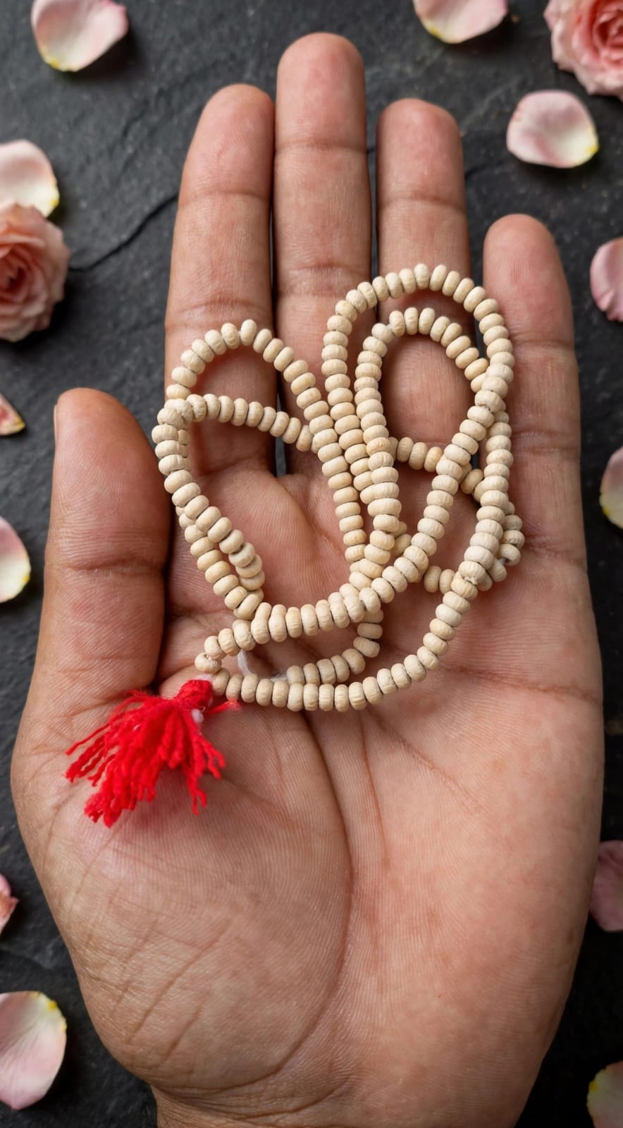 100% Natural Tulsi Mala