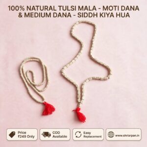 100% Natural Tulsi Mala